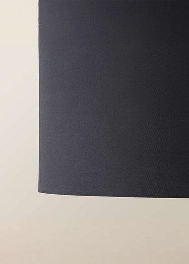 ValueLights Reni Large 35cm Black Fabric Easy Fit Lampshade