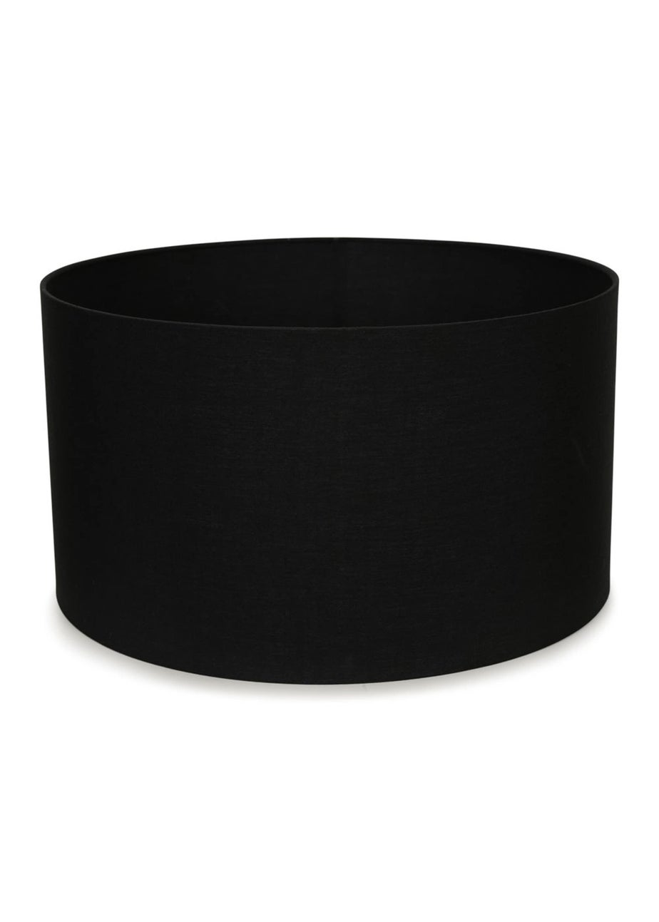 ValueLights Reni Large 35cm Black Fabric Easy Fit Lampshade