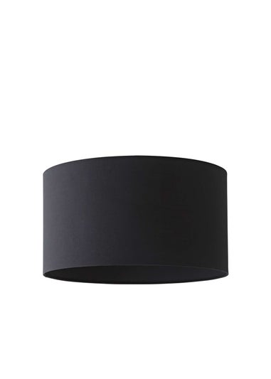 ValueLights Reni Large 35cm Black Fabric Easy Fit Lampshade