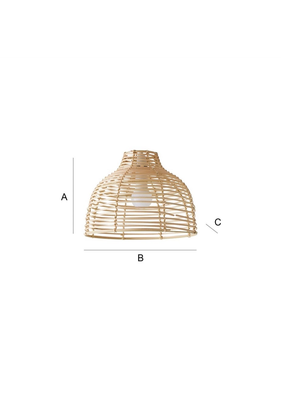 ValueLights Lobster Pot Cream Easy Fit Ceiling Lampshade