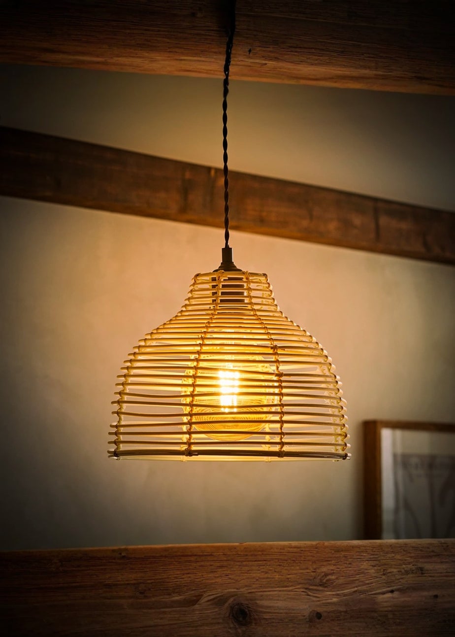 ValueLights Lobster Pot Cream Easy Fit Ceiling Lampshade