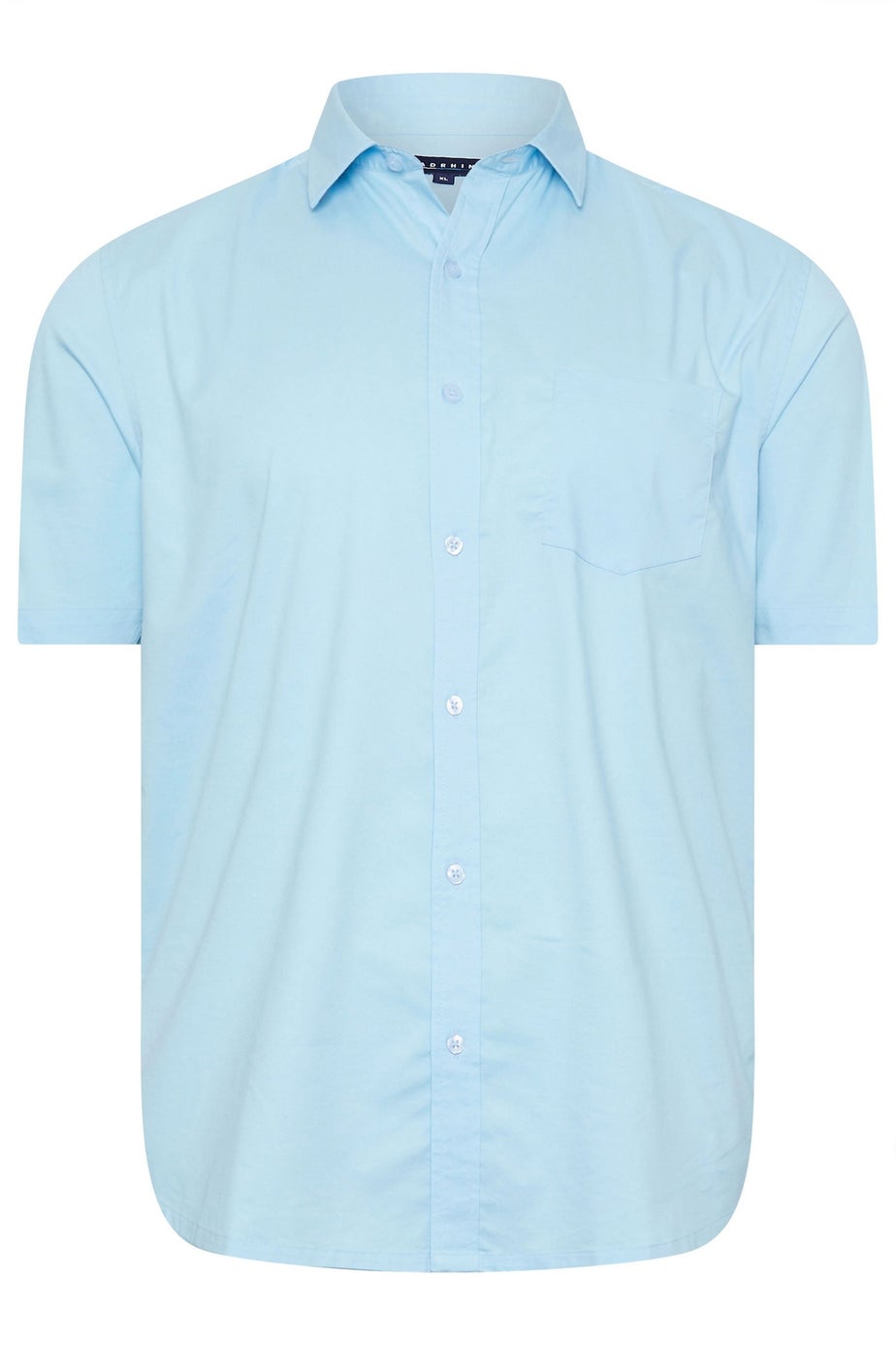 BadRhino Light Blue Stretch Short Sleeve Shirt