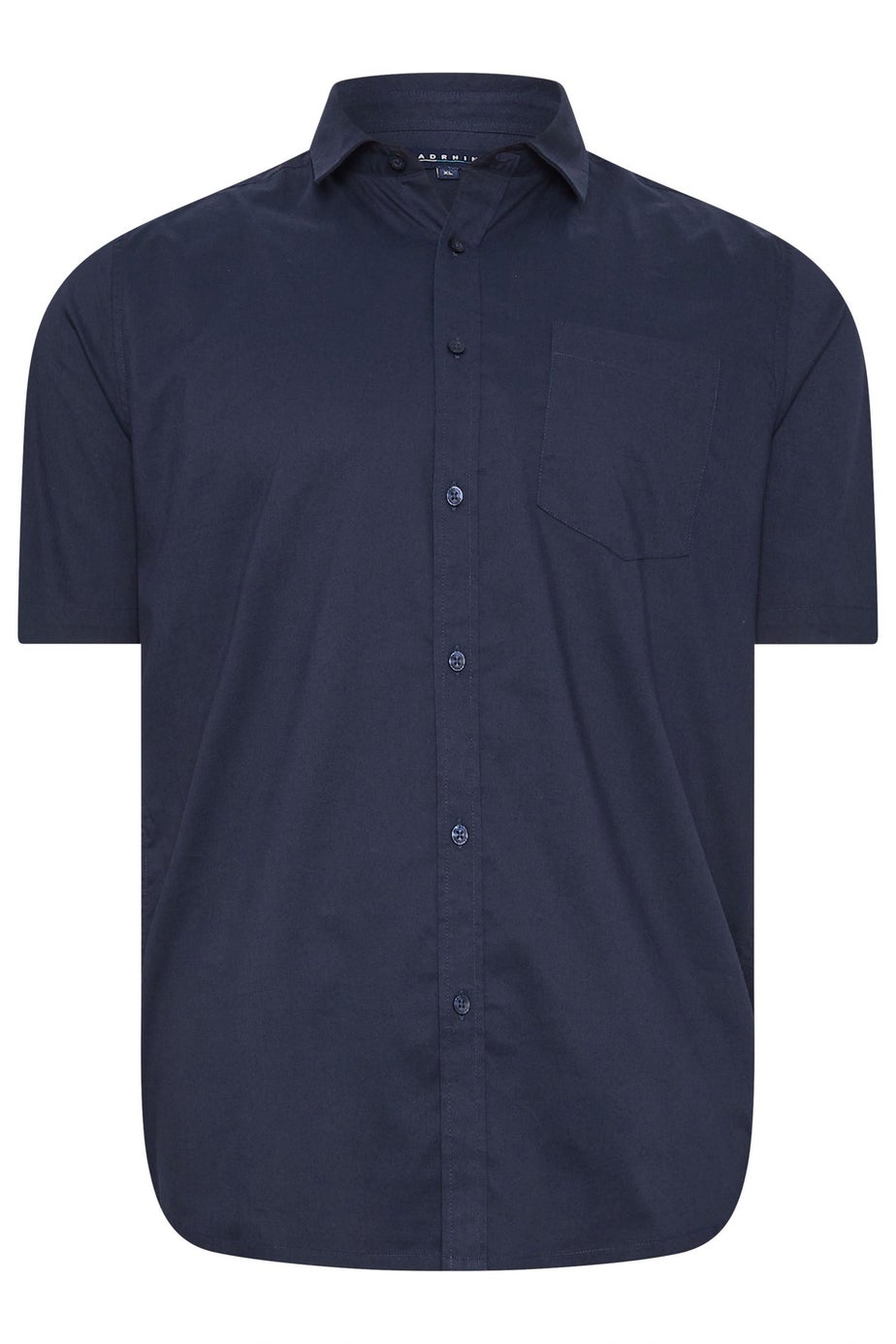 BadRhino Navy Blue Stretch Short Sleeve Shirt