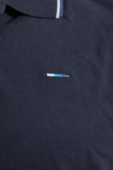 BadRhino Big & Tall Navy Blue/Black/Burgundy Red 3 Pack Tipped Polo Shirts