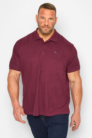 BadRhino Windsor Wine Red Core Polo Shirt