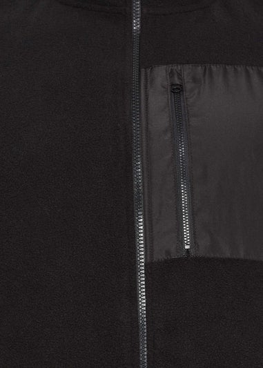 BadRhino Black Fleece Pocket Gilet