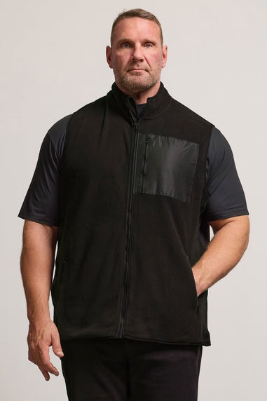 BadRhino Black Fleece Pocket Gilet