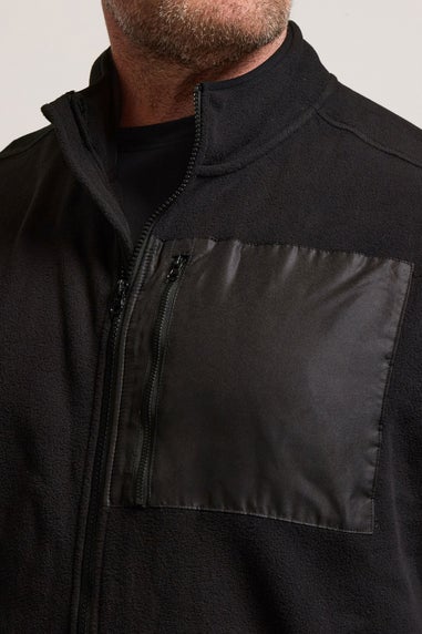 BadRhino Black Fleece Pocket Gilet