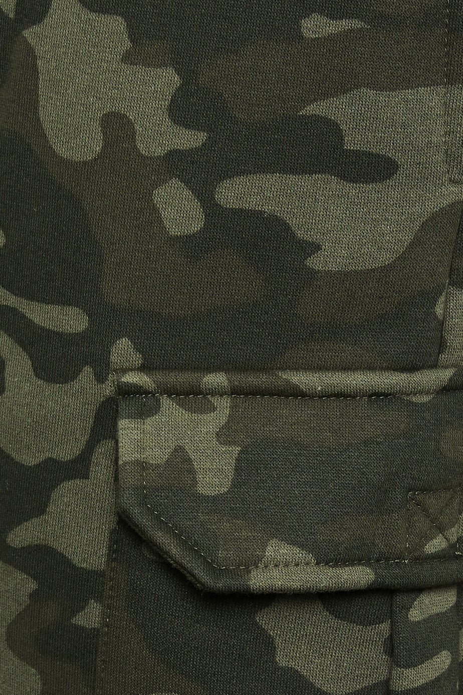 BadRhino Green Camo Print Cargo Joggers