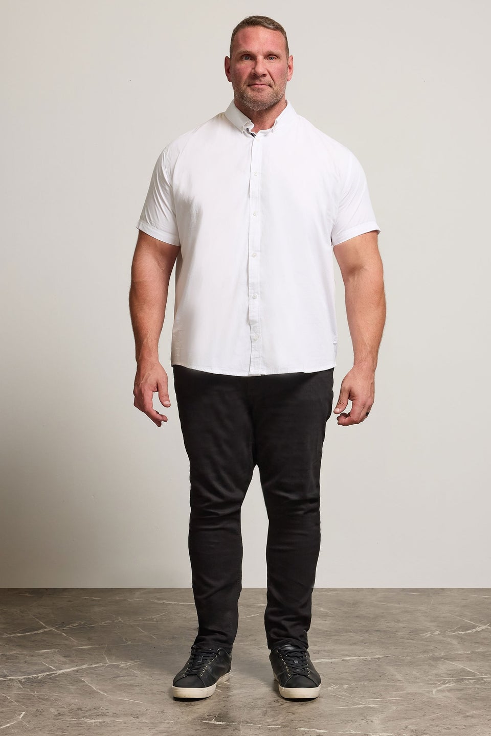 BadRhino White Poplin Shirt
