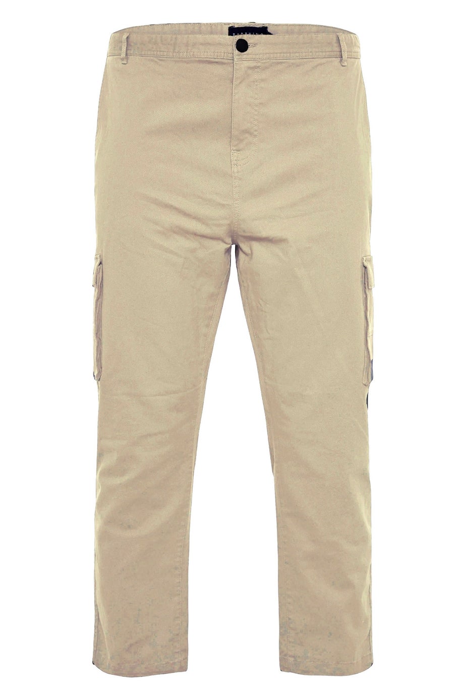BadRhino Big & Tall Beige Brown Stretch Combat Cargo Trousers