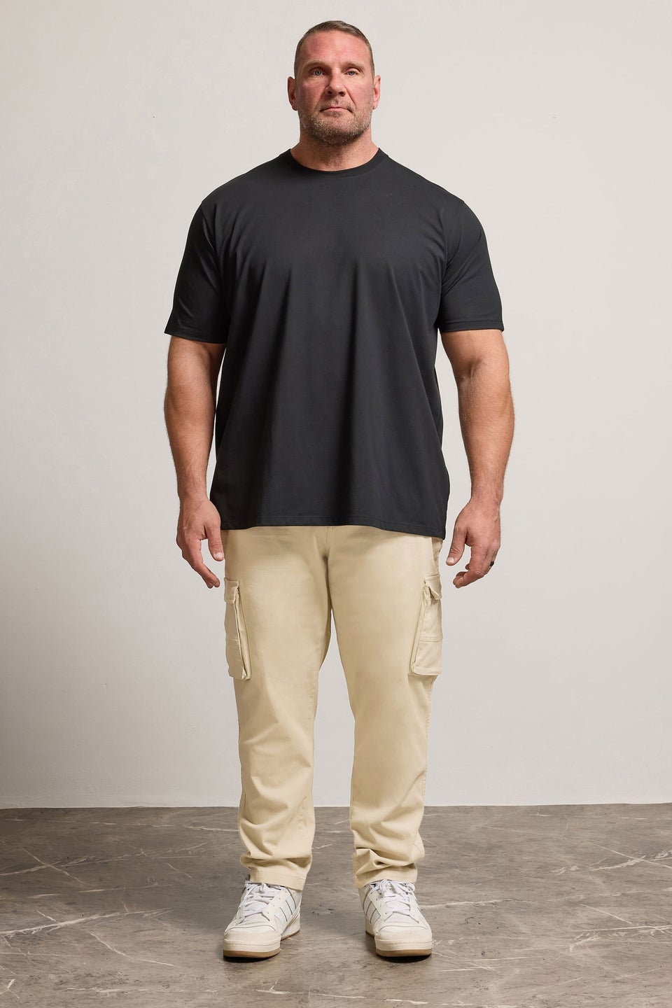 BadRhino Beige Brown Stretch Combat Cargo Trousers