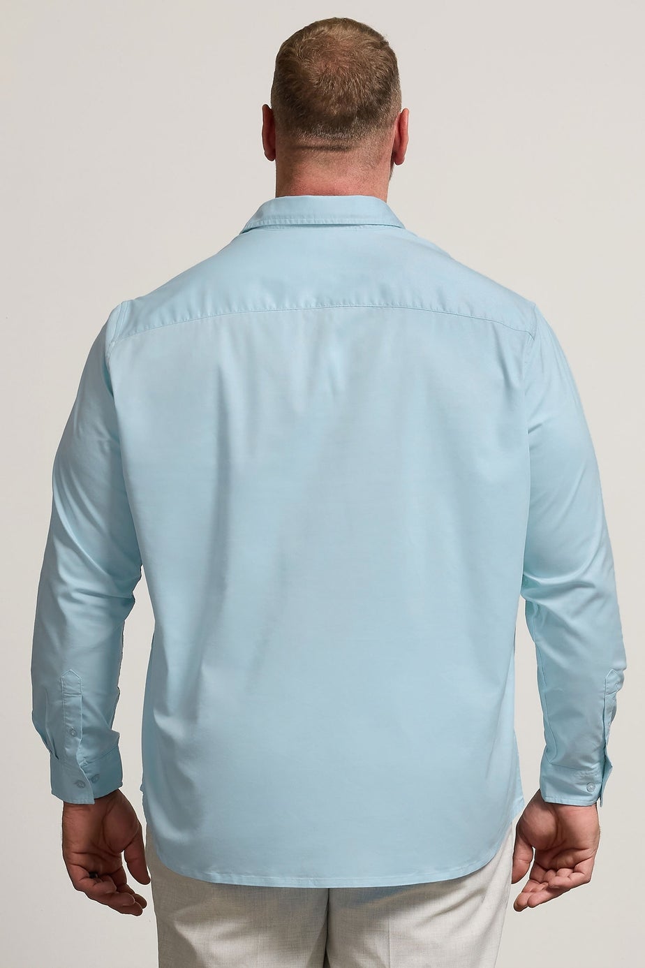 BadRhino Light Blue Stretch Long Sleeve Shirt
