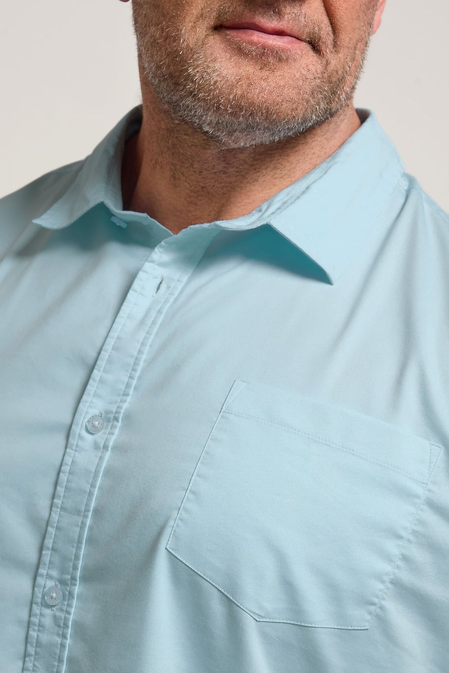 BadRhino Light Blue Stretch Long Sleeve Shirt