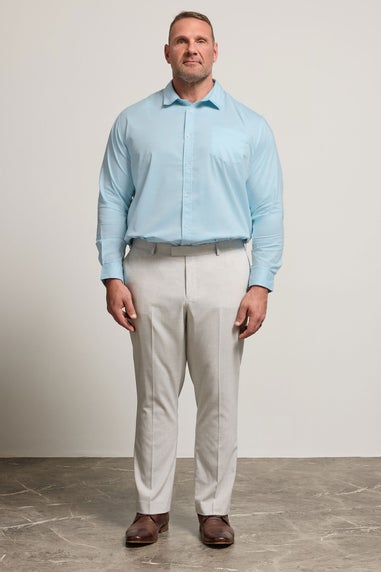 BadRhino Light Blue Stretch Long Sleeve Shirt