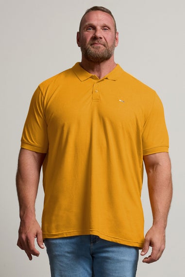 BadRhino Mustard Yellow Core Polo Shirt