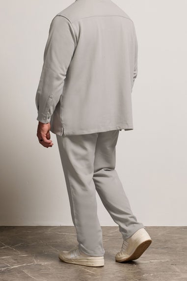 BadRhino Natural Brown Textured Jersey Joggers