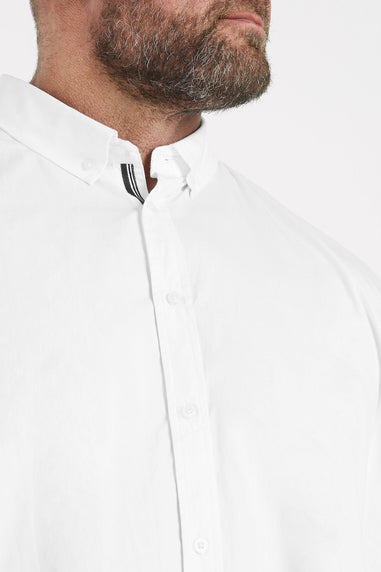 BadRhino 2 Pack White Short Sleeve Poplin Shirts