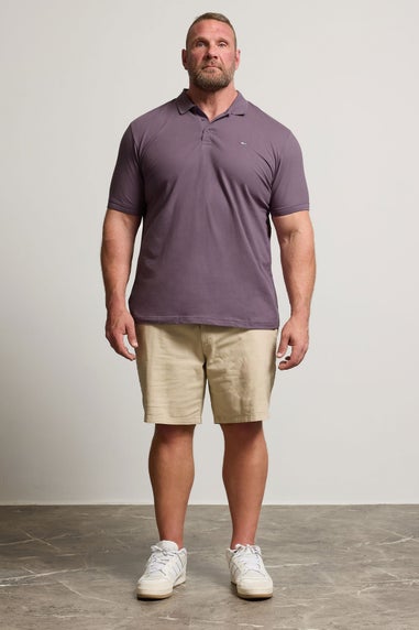 BadRhino Mauve Purple Core Polo Shirt