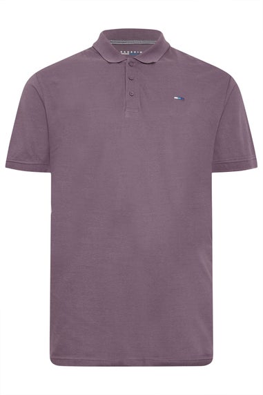 BadRhino 3 Pack Green & Plum Purple Polo Shirts