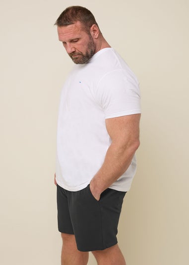 BadRhino Black Texture Jersey Shorts