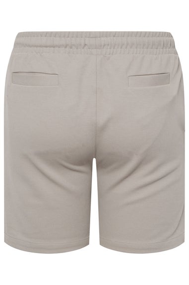 BadRhino Natural Brown Textured Jersey Shorts