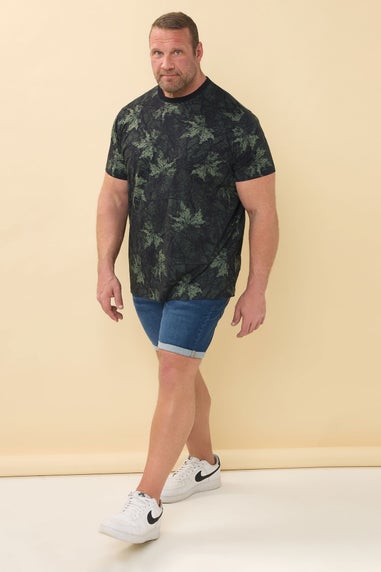 BadRhino Green Leaf Camouflage T-Shirt