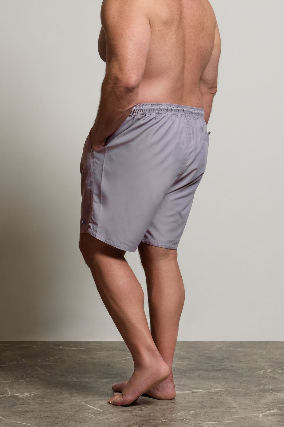 BadRhino Plum Purple Swim Shorts