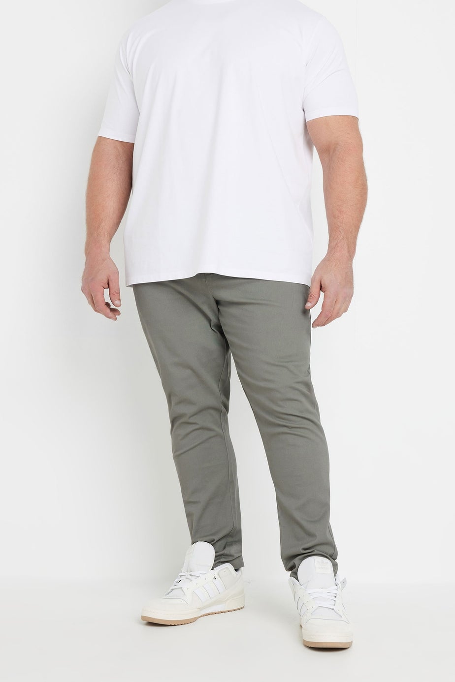 BadRhino Big & Tall Sage Green Stretch Chinos