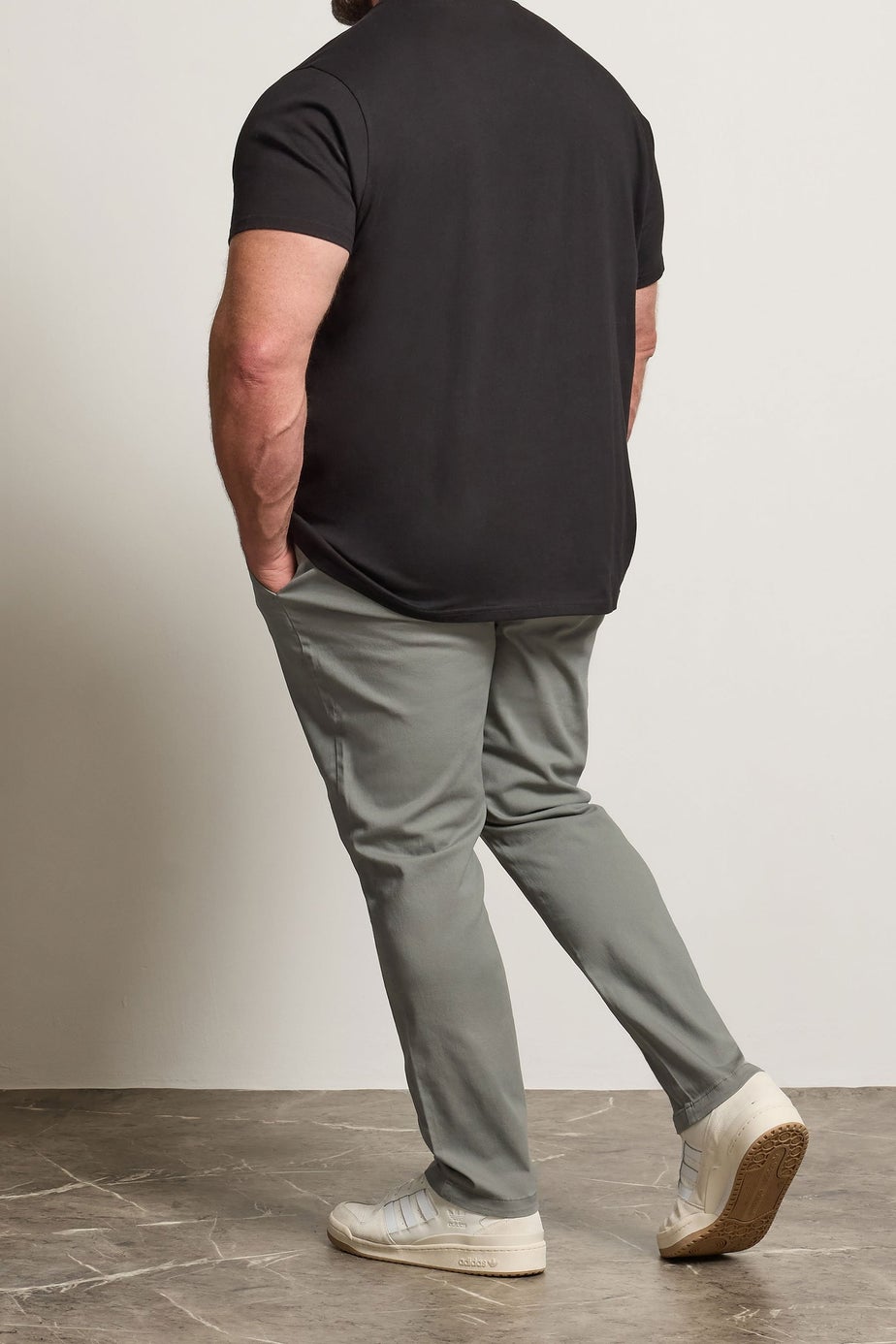 BadRhino Sage Green Stretch Chinos