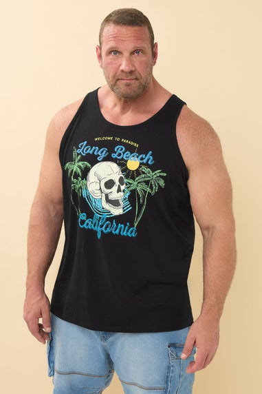 BadRhino Black California Skull Vest