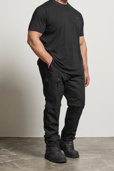 BadRhino Black Zip Off Trekking Trousers