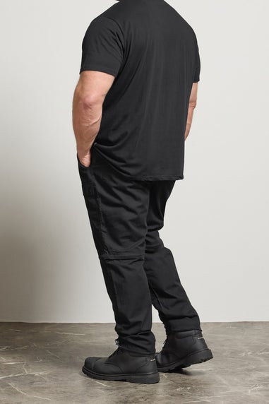BadRhino Black Zip Off Trekking Trousers