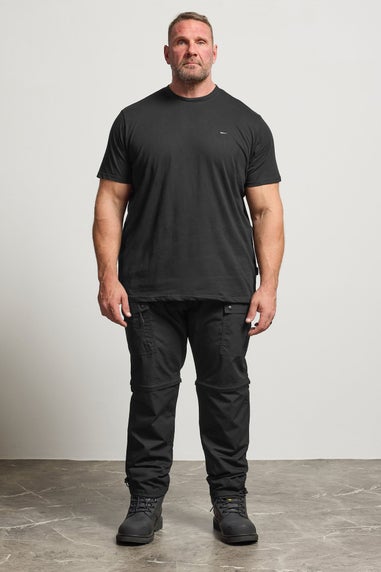 BadRhino Black Zip Off Trekking Trousers