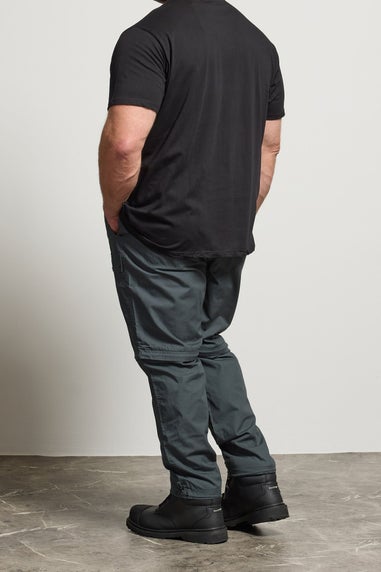 BadRhino Slate Grey Zip Off Trekking Trousers