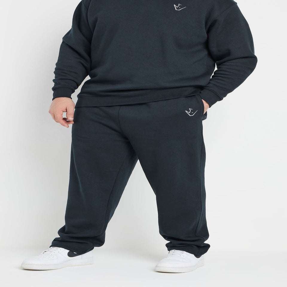 BadRhino Big & Tall Navy Blue Rest Day Joggers