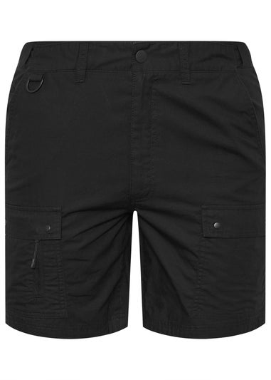 BadRhino Big & Tall Black Trekking Shorts