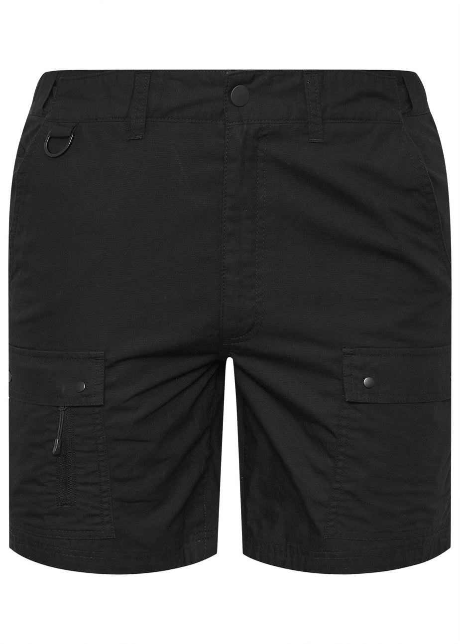 BadRhino Big & Tall Black Trekking Shorts