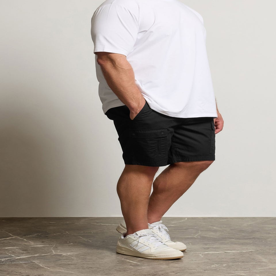 BadRhino Big & Tall Black Trekking Shorts