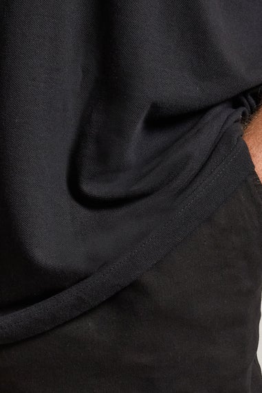 BadRhino Black Elasticated Waist Chinos