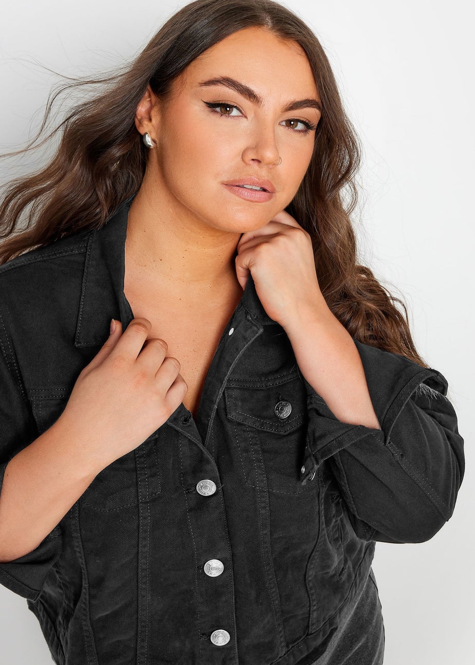 Yours Curve Black Denim Jacket