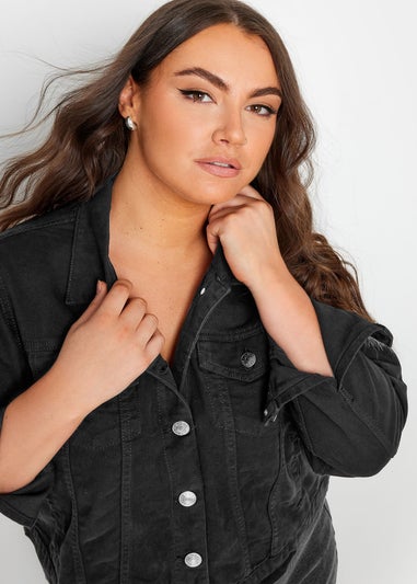 Yours Curve Black Denim Jacket