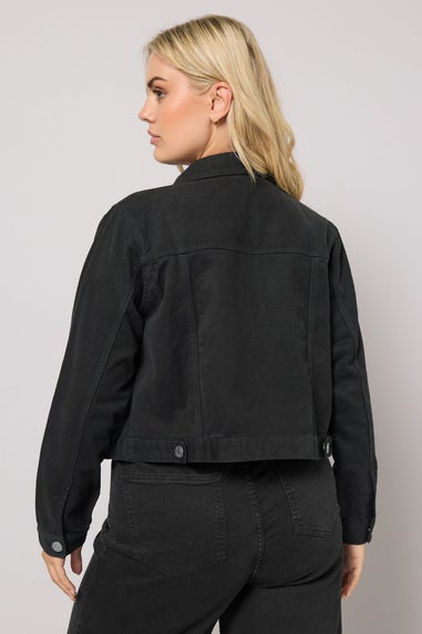 Yours Curve Black Denim Jacket