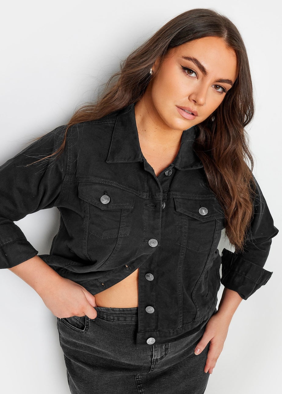 Yours Curve Black Denim Jacket