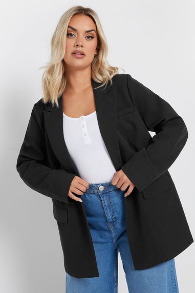 Yours Curve Black Tailored Blazer