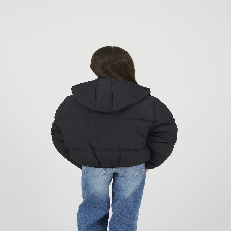 Brave Soul Black Hooded Padded Jacket (7-13 yrs)