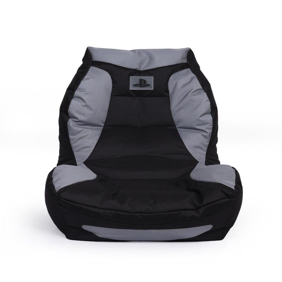 Kaikoo Grey-Black PSP Teen Gaming Chair