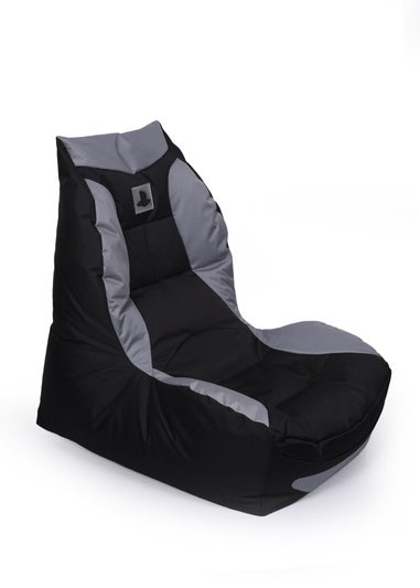 Kaikoo Grey-Black PSP Teen Gaming Chair