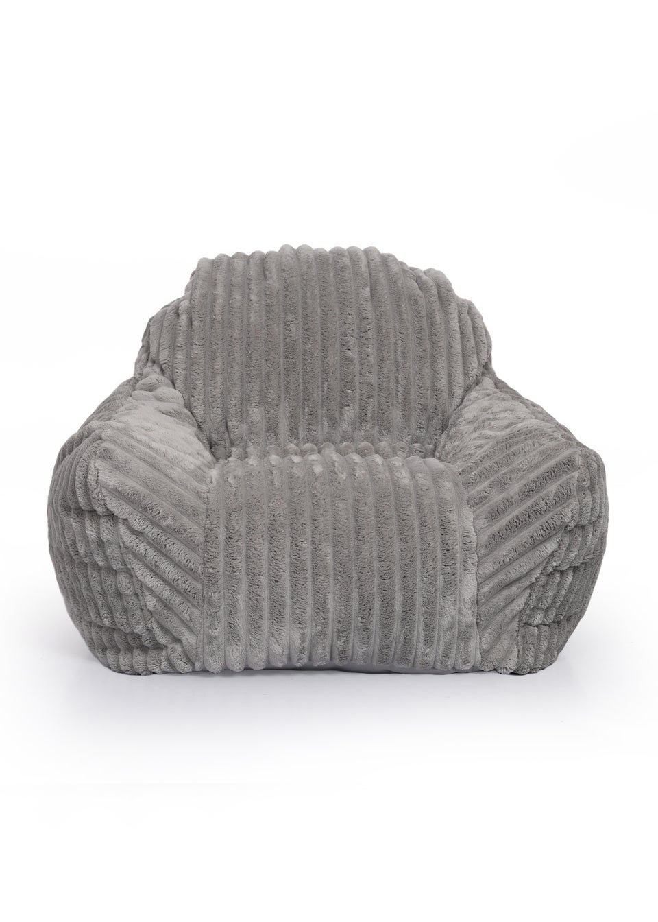 Kaikoo Grey Bounce Chair Laser Cut Fur