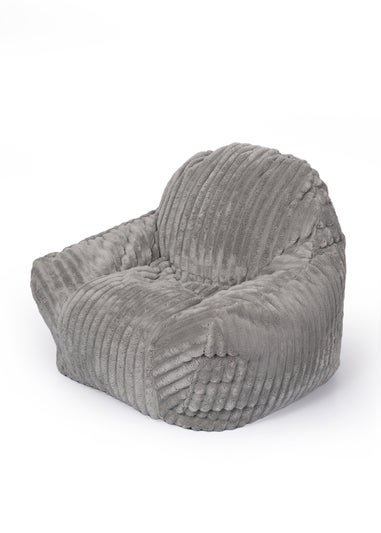 Kaikoo Grey Bounce Chair Laser Cut Fur